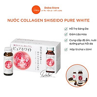 Nước uống Collagen Shiseido Pure White - Nhật Bản. Hỗ Trợ Trắng Da Hiệu Quả Cao