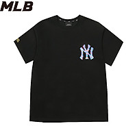 Áo MLB PLAY Pixel Logo Overfit Short Sleeve T-shirt New York Yankees