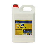 Cồn sát khuẩn 75% Vol. can 5 lít [Tặng 1 bình xịt cồn phun sương 500ml cho mỗi đơn hàng]