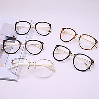 Fashion Men Women All-match Optical Transparent Glasses