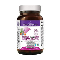 New Chapter Postnatal Vitamins, Lactation Supplement With Fermented Probiotics + Wholefoods + Vitamin D3 + B Vitamins + Organic Non-gmo Ingredients - 96 Ct