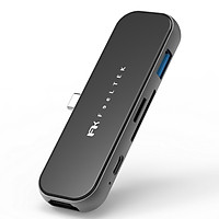 Hub USB Type C 6 cổng USB-C PD / USB-A 3.1 / SD / Micro SD/ HDMI/ Jack 3,5mm Feeltek Jet Glass- Hàng Chính Hãng