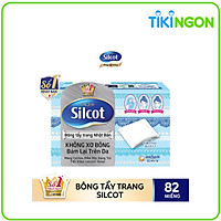 Silcot Bông Trang Điểm (bông tẩy trang) Nhật Bản (Hộp 82 miếng)