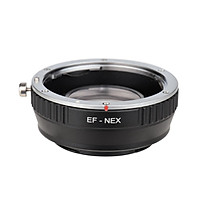 EF-NEX Camera Lens Mount Adapter Ring Focus Reduce Aperture Enlarge Replacement for Canon EF Lens to Sony