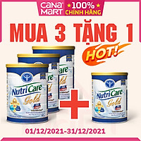 Sữa bột Nutricare Gold bổ sung dinh dưỡng cho người lớn tuổi, người suy nhược cơ thể (900g)