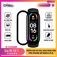 Bộ Miếng Dán 3D Full Màn Tràn Viền Cho Mi Band 6/5/4 - Cứng Hơn, Dày Hơn, Bảo Vệ Mặt Đồng Hồ Trọn Vẹn Hơn