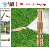 Đầu Vòi Tăng Áp,Đầu Vòi Xịt Rửa Xe - Tưới Cây Thau Có Điều Chỉnh Tắt Mở, Áp Lực Nước Tăng Mạnh dễ dàng sử dụng