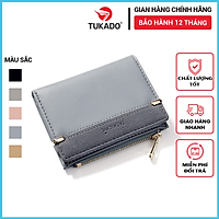 Ví nữ ngắn mini thời trang chính hãng TAOMICMIC nhỏ gọn nhiều ngăn đựng tiền da cao cấp cực đẹp TM01