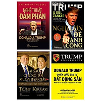 Combo Sách Của Tổng Thống Donald Trump (Bộ 4 Cuốn)