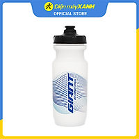 Bình nước xe đạp Giant 600CC Trắng đốm xanh - Hàng chính hãng