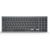 Bàn phím không dây mini WL160 - pin sạc - đa kết nối bluetooth 5.0 + 3.0 + Usb wireless 2.4G