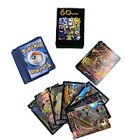 Bộ Thẻ Bài Chơi Pokemon 60 Thẻ (49V + 11Vmax ) Chơi Đối Kháng New Đẹp