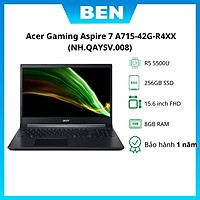 Laptop Gaming Acer Aspire 7 A715-42G-R4XX NH.QAYSV.003- Hàng chính hãng