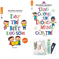 Combo dạy trẻ biết đọc sớm +tăng cường trí thông minh của trẻ (bản đặc biệt tặng kèm book