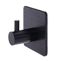 Door Hook Aluminum Hook Durable with Sticker Self Adhesive Key Rack Home Decoration