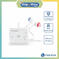 Máy trợ thính 2 tai nghe, bluetooth, pin sạc, Mimitakara (JAPAN) DP-6K5A (Trắng)