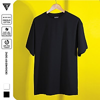 Áo thun nam trơn tay lỡ GENZ Premium Cotton phông Unisex form rộng oversize nhiều màu - GZT01
