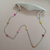 Dây đeo khẩu trang, dây đeo kính KittencrafsbyS 4 in 1 độc đáo. Tặng kèm móc kính chống rơi