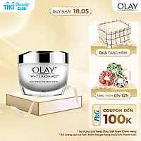 Kem Dưỡng Trắng Da Ban Đêm OLAY White Radiance Light Perfecting Night Cream 50g