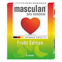 Hộp 3 Cái Bao Cao Su Masculan Frutti Edition
