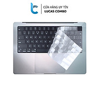 Lót Phím Chống Bụi Bẩn, Chống Nước, Bảo Vệ Bàn Phím Macbook Pro 14 inch, 16 inch, M1 Pro, M1 Max 2021 Lucas - Hàng Chính Hãng