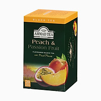TRÀ AHMAD ANH QUỐC - ĐÀO & CHANH DÂY (40g) - Peach & Passion Fruit - Vừa thơm ngon, vừa giúp bạn dễ ngủ