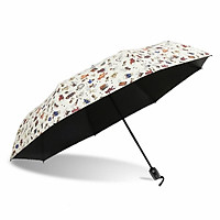 C'mon Teddy Bear Teddy Bear Teddy Umbrella Parasol Sunscreen Umbrella Small Black Umbrella Folding Umbrella Sun umbrella Female UV Protection Black Glue A1618
