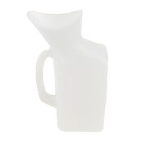 Reusable Washable Portable Urinal Bottle for Disabled Elderly Women White