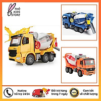 Đồ chơi xe ô tô trộn bê tông cho bé