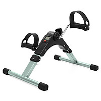 Folding Fitness Pedal Stepper Exercise Machine LCD Display Indoor Cycling Bike Stepper with Adjustable Resistance For
