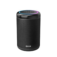 Small intelligent speaker big King Kong universal remote control version WiFi / Bluetooth audio infrared remote control cool metal appearance steel gun stereo sound quality intelligent voice control speaker