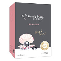 Mặt Nạ Ngọc Trai Đen My Beauty Diary Black Pearl Brightening Mask (8 Miếng / Hộp)