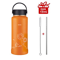 Bình Giữ Nhiệt Lock&Lock Riga Tumbler LHC4160 (897ml) – Hàng Chính Hãng, Bằng Thép Không Gỉ, Có Lưới Lọc Inox hover