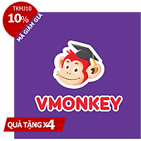 Evoucher - VMonkey (Trọn đời, 1 năm) Phần mềm Học tiếng Việt theo Chương trình GDPT Mới cho trẻ Mầm non & Tiểu học