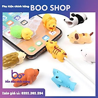 Phụ kiện thú silicon bọc bảo vệ đầu dây cáp sạc USB Cable Bite siêu cute siêu dễ thương