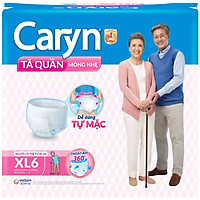 Tã Quần Người Lớn Caryn Mỏng Nhẹ XL6