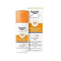 Kem chống nắng có màu thích hợp da nhạy cảm Sun Creme Tinted CC Fair SPF 50+ - Eucerin (50ml)