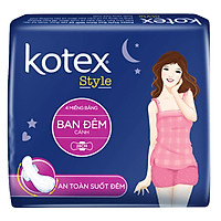 Băng Vệ Sinh Kotex Khô Thoáng LST Cánh Đêm (28cm x 4)