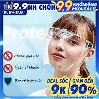(Kính trong) Combo 2 cái Kính chống giọt bắn Face Shield bảo hộ phòng dịch