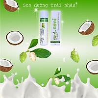 Son dưỡng môi Handmade ADEVA Noni 5gr - 100% nguyên liệu tự nhiên, Ăn nuốt đều an toàn, không chì, không hóa chất độc hại, mẹ bầu và trẻ nhỏ đều có thể sử dụng được
