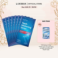 Set 7 Miếng Dán Trắng Răng Không Ê Buốt Halio Teeth Whitening Strip