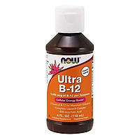 Nước Uống Dinh Dưỡng Now Bổ Sung Ultra B-12, 800mcg Axit Folic Giúp Sản Sinh Năng Lượng Tế Bào