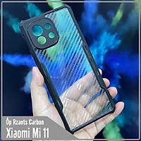 Ốp lưng cho Xiaomi Mi 11 Rzants Carbon - Hàng nhập khẩu