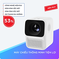 Máy Chiếu Mini Thông Minh Với Kích Thước Màn Chiếu 40 - 120 inch Tiện Lợi, Tuổi Thọ Đèn Lên Đến 20000 giờ