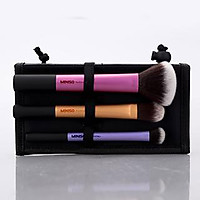 Bộ cọ trang điểm 3 cây thiết kế Nhật Bản cao cấp (cọ đánh phấn phủ và phấn má, cọ tán kem nền, cọ tán mắt) kèm túi đựng MINISO BRUSHES SET WITH COSMETIC BAG -MNS069