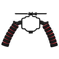 Black Dual-Handled Handheld Gimbal Stabilizer for DJI Mavic AIR 2 Tripod Mount - Advanced manufacturing technology, high reliability performance
