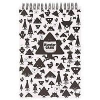 Sổ Lò Xo Monster Gang - Mẫu 3 - Hình Tam Giác