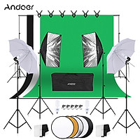 Bộ Đèn Và Phông Nền Background Chụp Ảnh Andoer-2