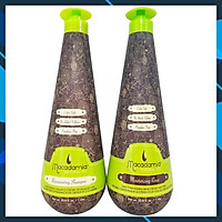 Bộ dầu gội xả trẻ hóa tóc siêu mượt Macadamia Rejuvenating Moisturizing Rinse chính hãng Mỹ 1000ml