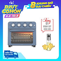 Lò nướng kiêm nồi chiên không dầu Unie Q37, công suất 1700W, dung tích 25L, hàng chính hãng